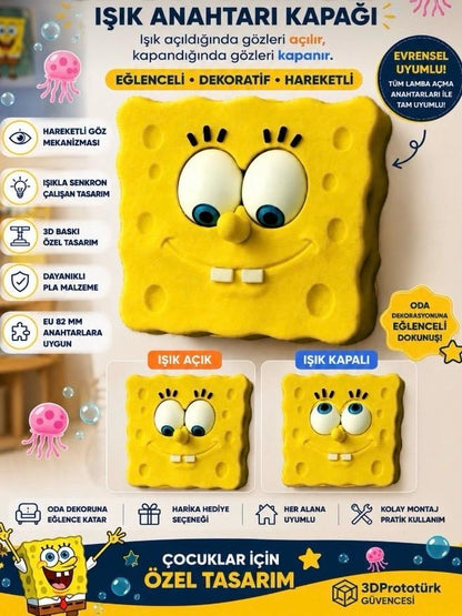 Bobii™️ Sevimli Karakter Işık Anahtarı